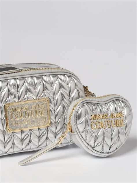 versace borse pochette beige trapuntata|versace borse donna.